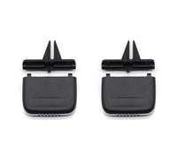 AC Vent Trim Cover Compatible With Boxster For Cayman 987 2006 2007 2008 2009 2010 2011 2012 Interior Front Dashboard A/C Vent Grille Outlet Panel 987552131(Sider Knob 2PCS)