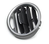 AC Vent Trim Cover Compatible With Boxster For Cayman 987 2006 2007 2008 2009 2010 2011 2012 Interior Front Dashboard A/C Vent Grille Outlet Panel 987552131(Gray with chrome)