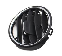 AC Vent Trim Cover Compatible With Boxster For Cayman 987 2006 2007 2008 2009 2010 2011 2012 Interior Front Dashboard A/C Vent Grille Outlet Panel 987552131(Black with chrome)