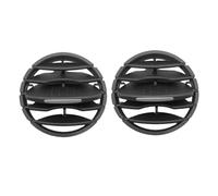 AC Vent Trim Cover Compatible With For Tiguan 2010 2011 2012 2013 2014 2015 2016 2017 2Pcs Car Rear Air Conditioner Round A/C Air Outlet Grille 5ND819203