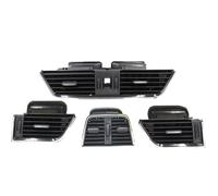 AC Vent Trim Cover Compatible With Skoda For Octavia 2015 2016 2017 2018 2019 2020 2021 Front Central Left Right Rear Air Conditioning AC Vent Grille Outlet 5ED820951(4pc)