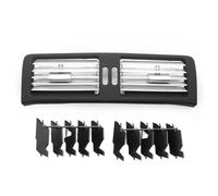 AC Vent Upgraded Center Console Front Row Wind Middle Air Conditioner Vent Grille Outlet Panel Trim For Benz W251 R Class 2518300554 Air Conditioning Vent(B-Black)