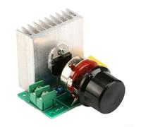 AC Voltage Regulator 220V 2000W Motor Controller with Thyristor Power Dimmer Switch for Heating Element Temperature Control and Soldering Iron Heat(3800W)