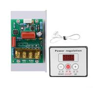 AC Voltage Regulator,6000W 220V AC SCR Voltage Regulator, for Resistive Load, Heating Control, Dimmer, Motor Speed Regulator