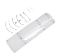 AC Wind Deflector Anti-Direct Blowing Shield for Wall Units - Transparent Adjustable 60-90cm Air Guide Cover Prevents Cold Drafts in Home Office