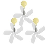 AC Wind Deflector - Direct Blow Suction Cup Fan, Adjustable 3 Piece Deflectors | Airflow Direction Guide for Cooling, Heating, Circulation