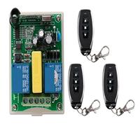 AC Wireless Remote Control Switch Receiver + Transmitter Motor Garage Door Projection Screen Shutters(Kit3)