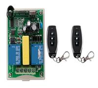 AC Wireless Remote Control Switch Receiver + Transmitter Motor Garage Door Projection Screen Shutters(Kit2)