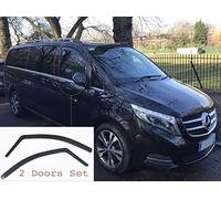 AC WOW 2x Wind Deflectors Compatible with Mercedes Benz Vito Viano V Class W447 2014 2015 2016 2017 2018 2019 2020 2021 2022 2023