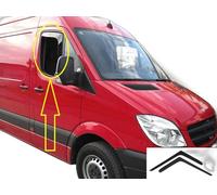 AC WOW 2x Wind Deflectors Compatible with MERCEDES Sprinter 2006-2018 Compatible with Volkswagen Crafter 2006-2017 Weather Shields