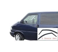 AC WOW 2x Wind Deflectors Compatible with Volkswagen T4 Transporter Caravelle Eurovan 1990-2003