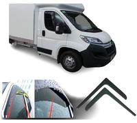 AC WOW 2x Wind Deflectors fits Citroën RELAY JUMPER fits Fiat DUCATO fits Peugeot BOXER 2006 2007 2008 2009 2010 2011 2012 2013 2014 2015 2016 2017 2018 2019 2020 2021 2022 2023 2024 2025