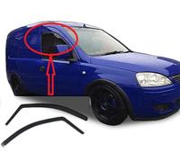 AC WOW 2x Wind Deflectors fits Vauxhall Combo C Combo-Van 2001 2002 2003 2004 2005 2006 2007 2008 2009 2010 2011