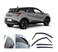 AC WOW 4x Rain Guards Wind Deflectors for Renault Captur (JB/JE) 2019 2020 2021 2022 2023 2024 2025 for Mitsubishi ASX 2023-onwards