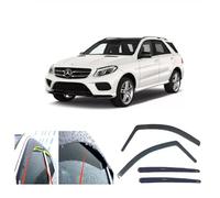 AC WOW 4x Rain Wind Deflectors for Mercedes Benz M Class ML/GLE W166 2011 2012 2013 2014 2015 2016 2017 2018 2019
