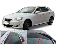 AC WOW 4x Wind Deflectors Compatible with Lexus IS F IS200d IS220d IS250 IS300 IS350 2005 2006 2007 2008 2009 2010 2011 2012