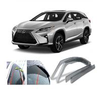 AC WOW 4x Wind Deflectors for Lexus RX RX200t RX300 RX350 RX450h 2016 2017 2018 2019 2020 2021 2022 Weather Shields/Sun Visors/Rain Guards