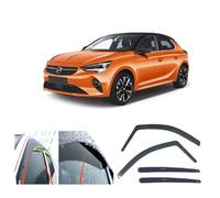 AC WOW 4x Wind Deflectors for Vauxhall CORSA F for Peugeot 208 II 2019 2020 2021 2022 2023 2024 2025 Acrylic Sun Visors Rain Weather Shields