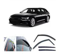 AC WOW 4x Wind Deflectors Rain Guards for Audi A6 S6 (C8) AVANT Estate 2018 2019 2020 2021 2022 2023 2024 2025