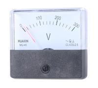 AC0-300Volt AC0-450V VAnalog Voltmeter, Square/Round Panel Voltages Meter,Display The Trend of Measure Power Analog Voltmeter Panel
