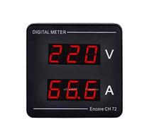 AC1-120A 50-500V Ammeter+voltmeter Combination Digital Display Current And Voltage Meter CH-72 1Pcs
