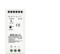 AC100-240V Input Mini Din Rail Switch Power Supply Voltage Transformer MDR-10W 20W 40W 60W 100W DC 5V 12V 15V 24V 36V 48V Output(24V,MDR-10)