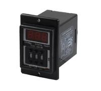 AC110V 1-999 Second Digital Timer Time Delay Relay Black 8 Pin ASY-3D