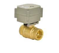 AC110V-230V Brass 3/4'' Electric Water Valve TF20-B2-C Metal Gears 2 Way DN20 Motorized Ball Valves Operating time 5 Seconds(BSP_AC110V-230V_CR303)