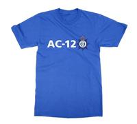 AC12 Logo Anti Corruption Unit T-Shirt (Blue, XL)