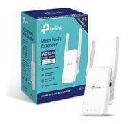AC1200Mbps Dual Band Mesh Range Extender & AP, Works with Any Router, UK Plug