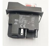AC120V 16A 4/5Pin KJD17 IP55 Electromagnetic Starter Push Button Switch 1Pcs(5Pins)