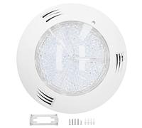 AC12V IP68 Waterproof White Light Underwater Lamp Wall Mounted LED Swimming Pool Light(35W) Submersible Light for Spring Outdoor Swimming Pool Aquarium Lighting Decorat