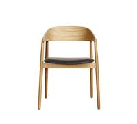 AC2 Dining Chair Matt Lacquered Oak/ Black