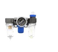 AC2000 Pressure Regulator Gauge Air Compressor Filter Oil Moisture Separator for Water Filters Dehumidifier(Royal Blue)