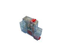 AC220V-400V DZ47-63 1p 6A 10A 16A 20A 25A 32A 40A 50A 63A Mini Circuit Breaker Cutout Miniature Transparent Household Air Switch(10A)