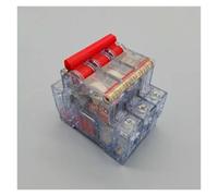 AC220V-400V DZ47-63 3p 6A 10A 16A 20A 25A 32A 40A 50A 63A Circuit Breaker Cutout Miniature Transparent Household Air Switch IDGTTLDF(25A)