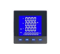 AC220V 5A LCD KWH Digital Display Power Meter 0.5 Level RS485 Digital Voltage Current Frequency Power Factor