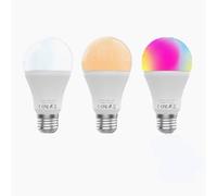 (AC220V) 9W E27 WiFi Smart LED Bulb RGB C+W Dimmable Smart Life Tuya APP Lamp Work with Alexa Google Home AC110V/220V