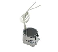 AC220V Electric Heating Element 40X25mm/40x30mm/40x35mm/40x40mm Mica Band Heater Stainless Steel (Size : 220V, Color : 130W 40x35mm(IDxH))