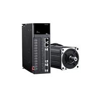 AC220V servo motor set servo motor driver 60mm f.l.a.n.g.e 200W 3000rpm 0.64nm with driver servo motor a kit for CNC