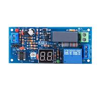 AC220V Timer Relay Module, 10A/250VAC, 10A/30VDC Output, Adjustable Time Delay Relay Delay Delay Relay (1~99sec/1~99mins)