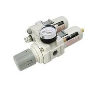 AC3010-03 Air Pump Compressor Filter Pressure Regulator Trap Pneumatic Oil Separator Manual Drainage Supply Moisture Filters(Fiber and Pc10-03)