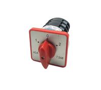 AC380V 40A 7.5KW 3Positions 12 Terminals 3Phase Motor reversible switch Universal Rotary Cam Changeover Switch HZ5D-40/7.5 M05