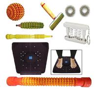 AC6 Acupressure Reliefmat Powermat Complete Body Blood Circulation Magnetic Massager Combo Kit