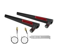 AC88 Omnidirectional WiFi Bluetooth External Aerial and 20cm to SMA Extension Cable 2-Pack for M.2 NGFF Wireless Network Card WiFi Adapter Laptop