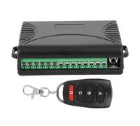 AC90-250V 4-CH Wireless Receiving Switch Kit Up to 100M Remote Control Multi-Functional Learning Switch for Lights Doors