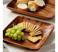 Acacia Curved Sides Serving Platter | Kora