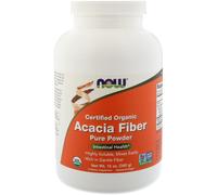 Acacia Gum Soluble Fibre Powder Certified Organic by Now Foods - 340 Grams