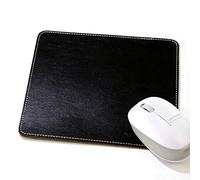 Acacia Style Mouse Pad, Leather, Made in Japan, Genuine Himeji Leather, Inside and Out Leather Upholstery, Smooth Off White Stitching