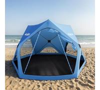 ACACIA Sun Shelter Pop up Beach Tent, 4-Person Portable Camping Tent with UPF 50+ Protection, Easy Setup Sun Shade, 9.5×9.5ft Privacy Sunshade for Beach, Camping & Backyard